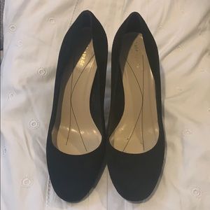 Kate Spade Black Suede Pumps Size 9